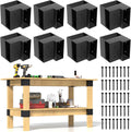set of 8 heavy duty workbench bracket kit, main product view