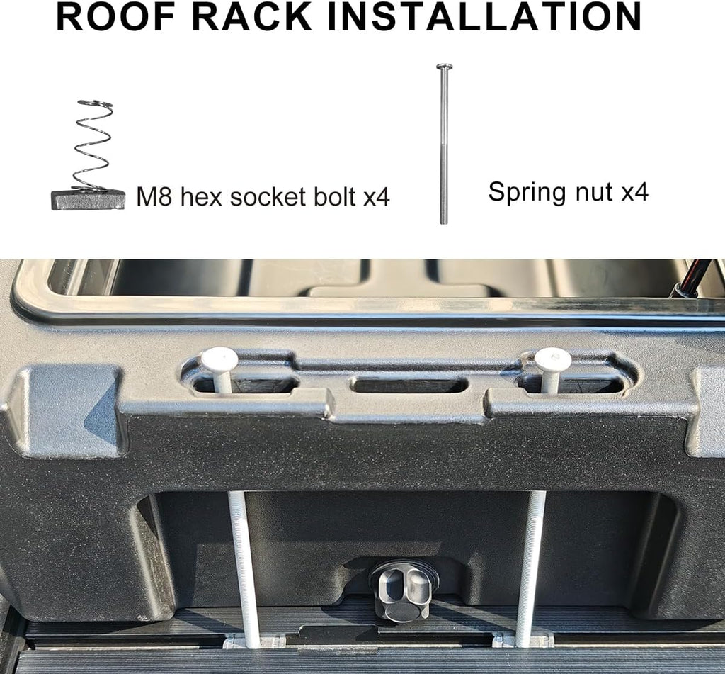RUGCEL 126QT Waterproof Dry Box Off-Road for Camping, Trunk, Roof Rack