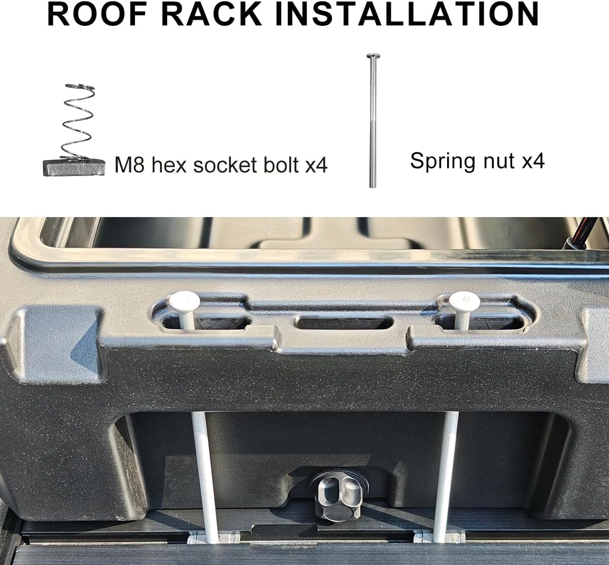RUGCEL 126QT Waterproof Dry Box Off-Road for Camping, Trunk, Roof Rack