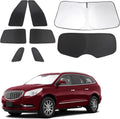 TINGLU Window Shades for Buick Enclave 2010-2017 Accessories Car Side Full