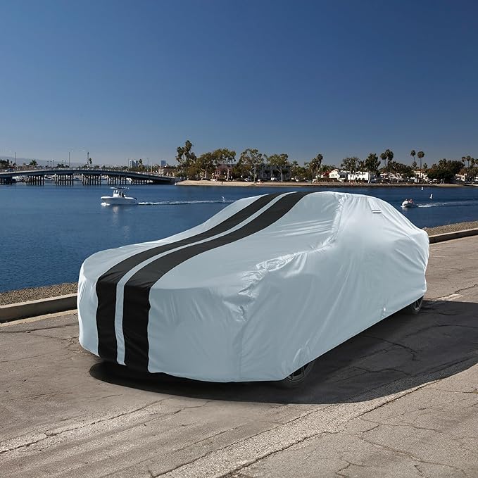 iCarCover Custom Car Cover for Chevy Nova 2-Door, 4-Door Waterproof All Weather - Image 7