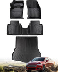 for 2016-2013 Ford Fusion Floor Mats Cargo Liner S SE Titanium Rubber Trunk