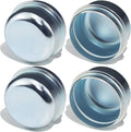 4pcs 1.98'' Trailer Axle Dust Caps, Trailer Hub Bearing Dust Cap Cup Wheel Center Grease Cover Caps for 2000-3500 lbs Boat Trailer Dexter EZ Lube Trailer Camper RV