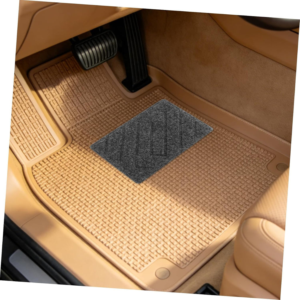 5pcs Automotive Floor Carpet Patch Kit with Nylon Material Easy Maintenance Fast Installation Anti-Slip Car Rug Floor Mat