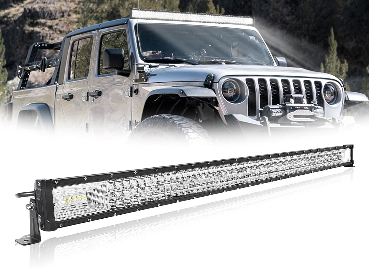 skyworld led light bar 50 inch straight 648w, main product view