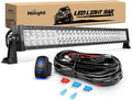 nilight led light bar 32inch 180w spot flood, main product view