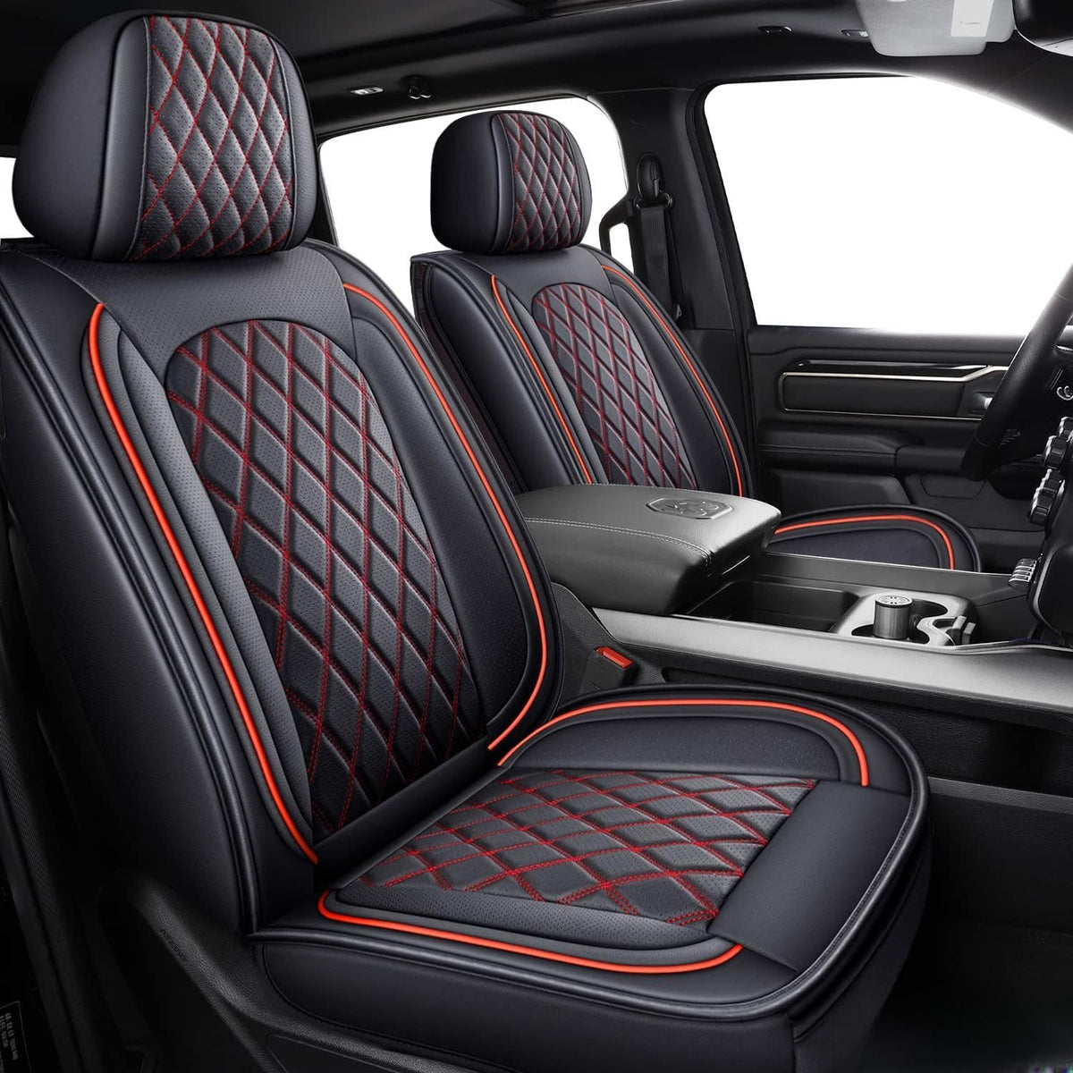 MIROZO Front Ram Seat Covers