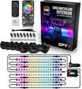 OPT7 Aura DreamColor RGB-IC Car Interior Ambient Light, Color Chasing Light Kit