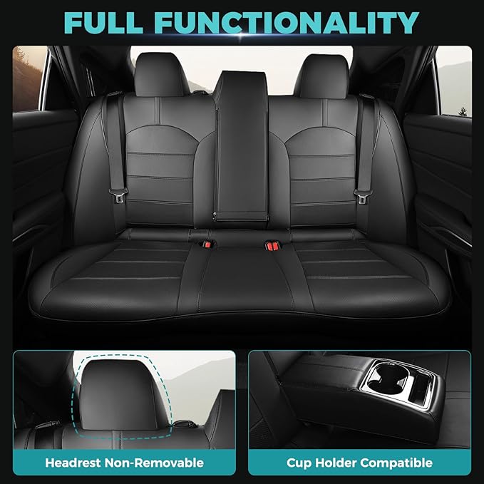 for Toyota Camry Seat Covers LE SE SE Nightshade 2018 2019 2020 2021 2022 2023 - Image 5