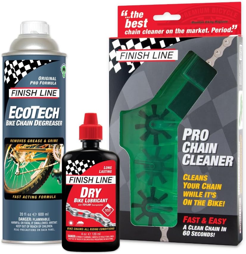 finish line pro chain cleaner kit with degreaser, main product view