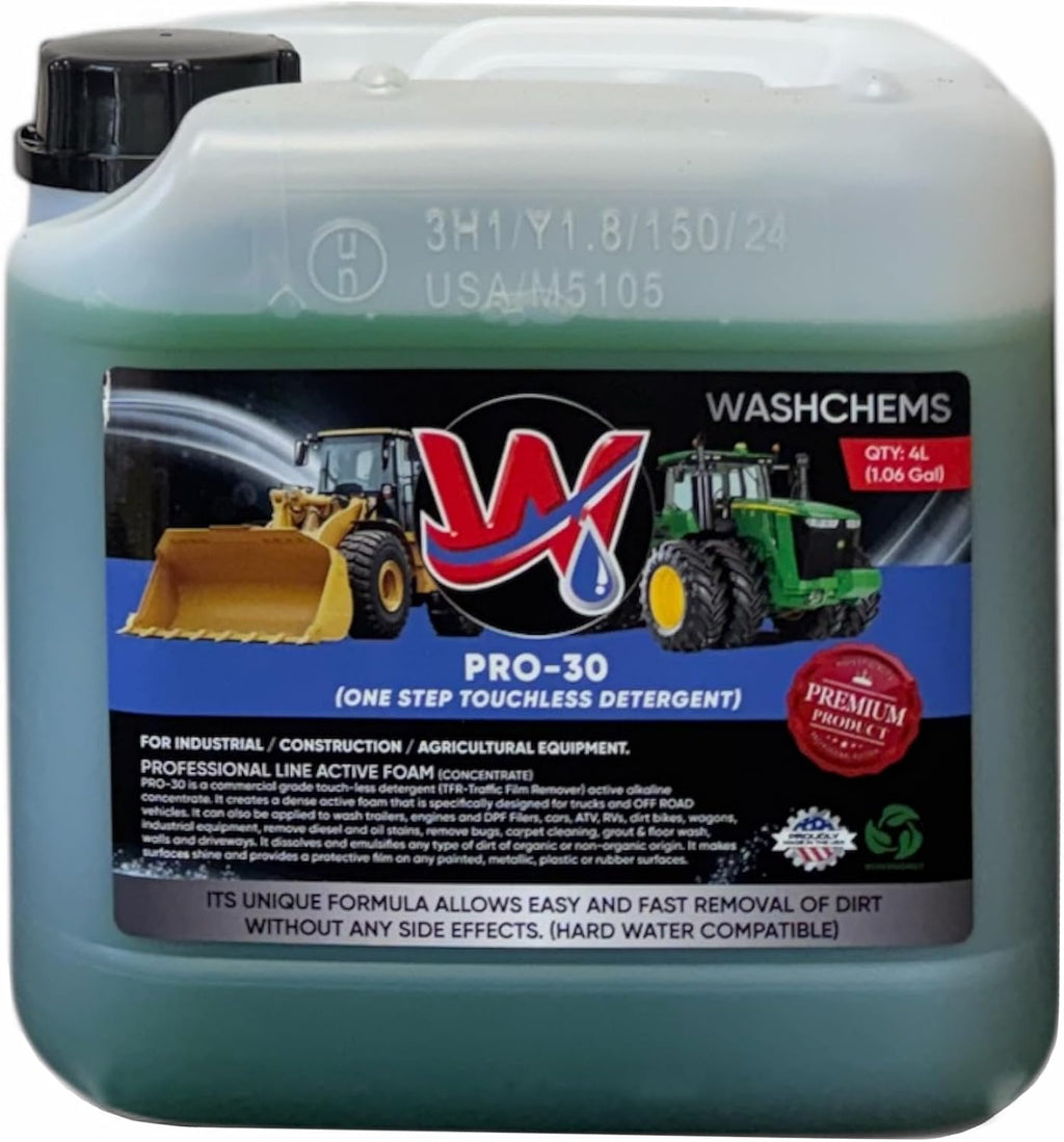 Wash Chems Pro 30 Touchless Industrial Construction Equipment One Step