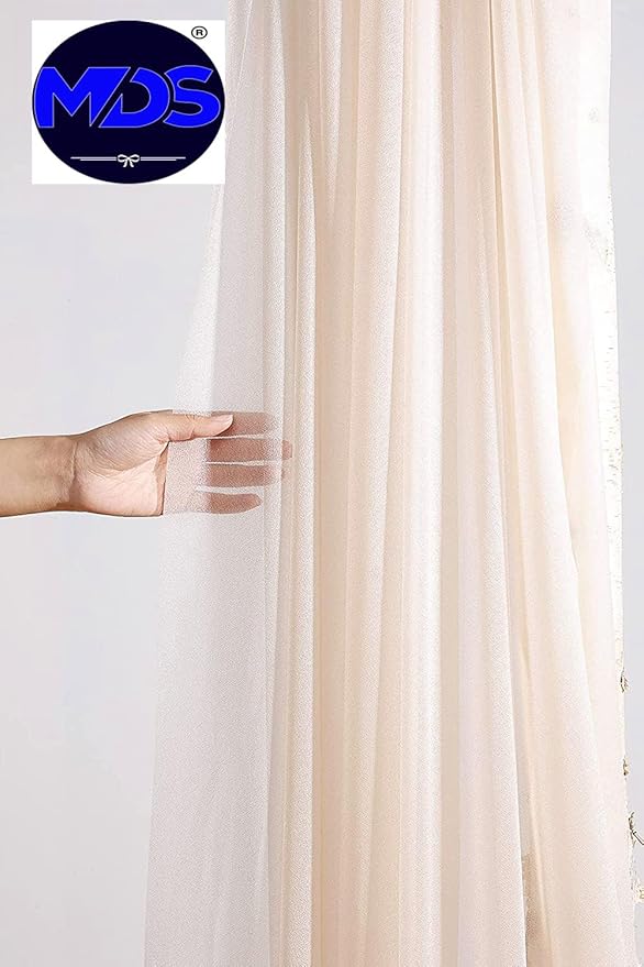 MDS Halloween Chiffon Draping Fabric - 1 Panel, 30" Wide x 50ft Long - S...