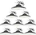 9 Pack 480V LED High Bay Light UL DLC Listed UFO Light 240W 200W 150W Adjustable