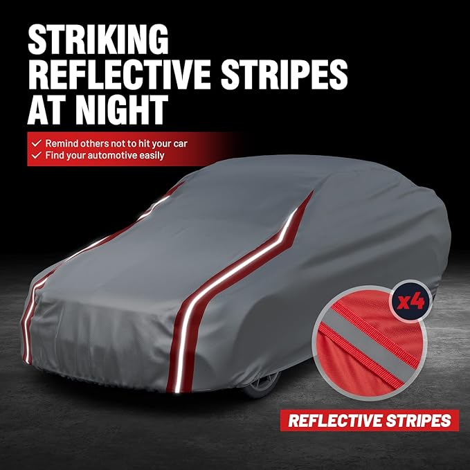 Favoto Car Cover Waterproof Outdoor - Image 6
