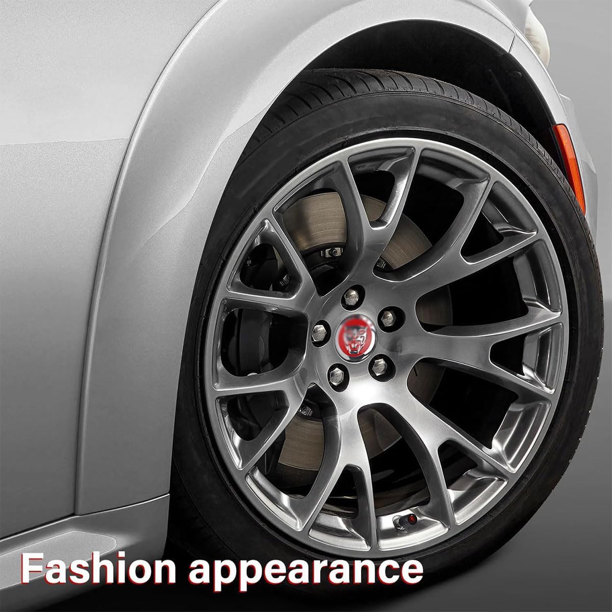 59mm Wheel Center Caps for Jaguar XE XF XJ F-PACE F-Type, 4PCS | Car Hub Centre Cover; Wheel Rim Hub Cap; Tire Hub Cap Accessories