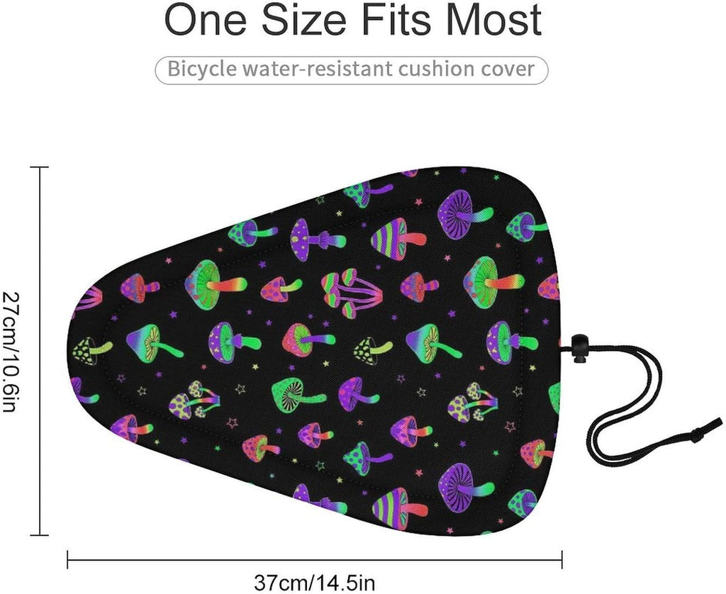 Breathable Bicycle Seat Cover for Boys Girls, Mountain Road Cycling Comfort Dustproof Outdoor Travel