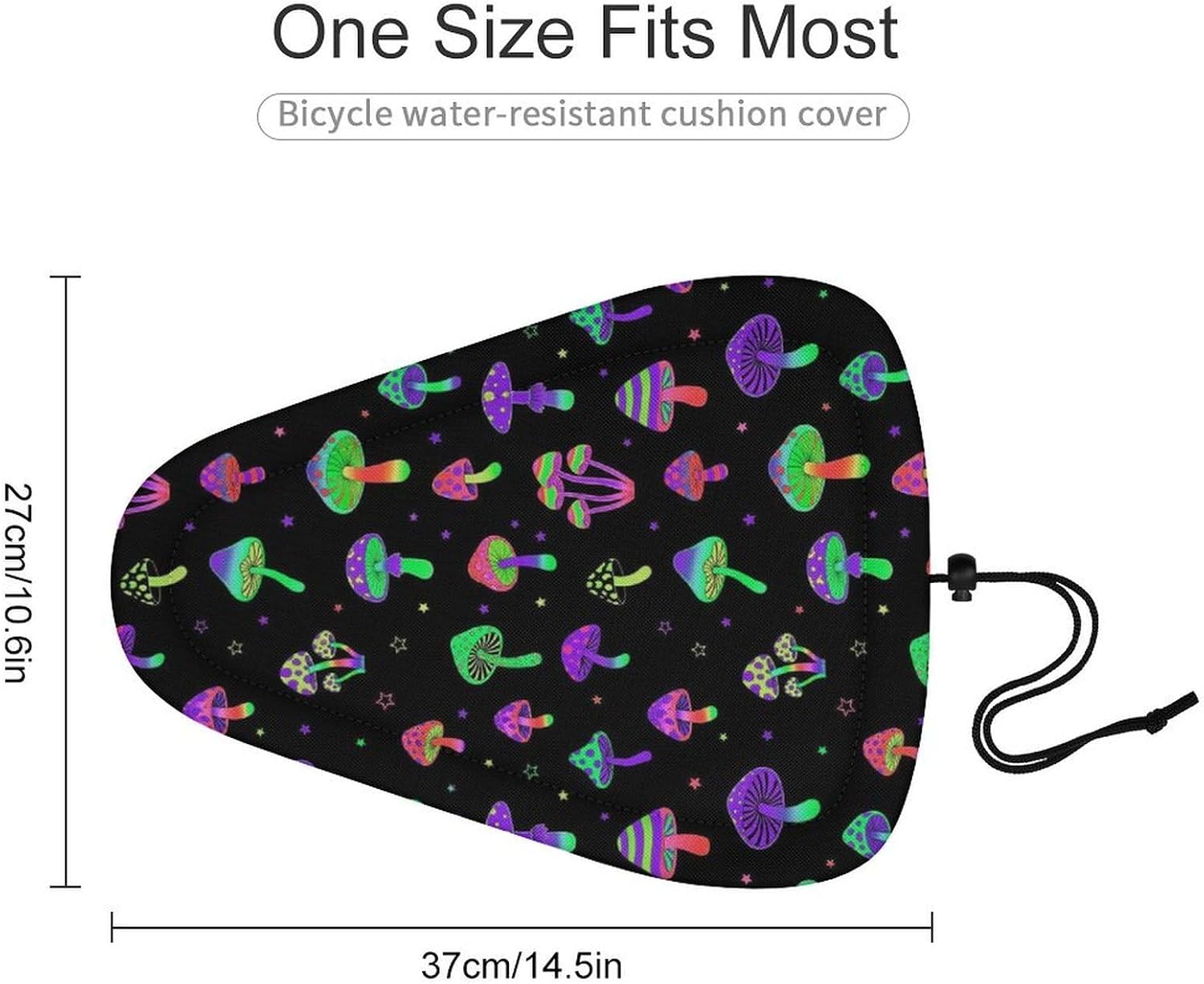 Breathable Bicycle Seat Cover for Boys Girls, Mountain Road Cycling Comfort Dustproof Outdoor Travel
