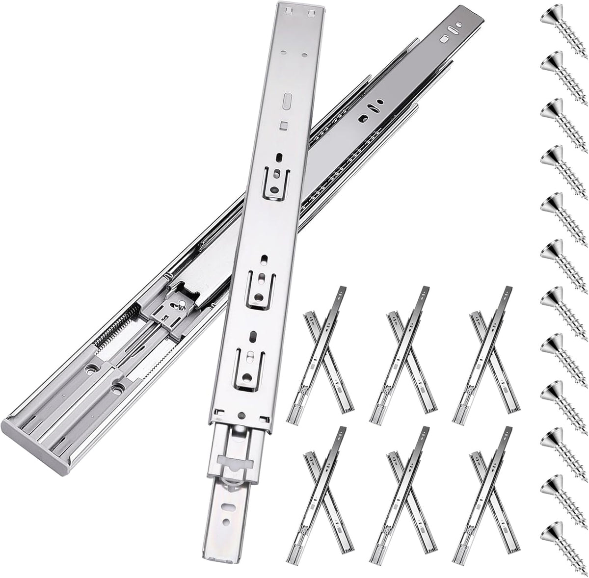 sulawskys soft close drawer slides 18 inch, 6, main product view