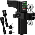 rhino usa adjustable trailer hitch (2.5in receiver), main product view