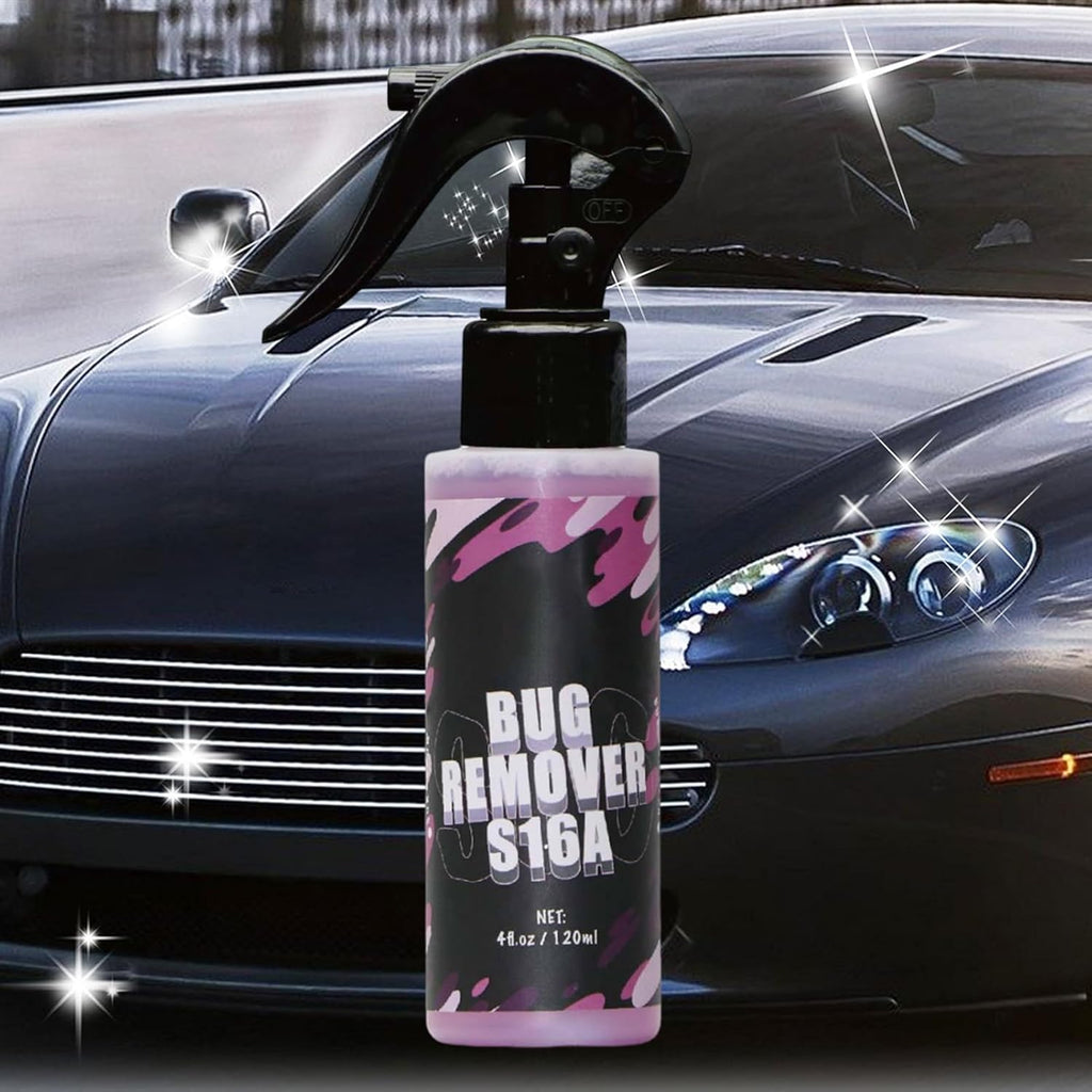 Gum Remover for Cars - 120ml Quick-Dissolving Tar Cleaner | Car Glass Oil Film Stain Removal for Truck Body Panels Auto Trim Windshield Automotive Vehicle Paint Protection Detailing Tool