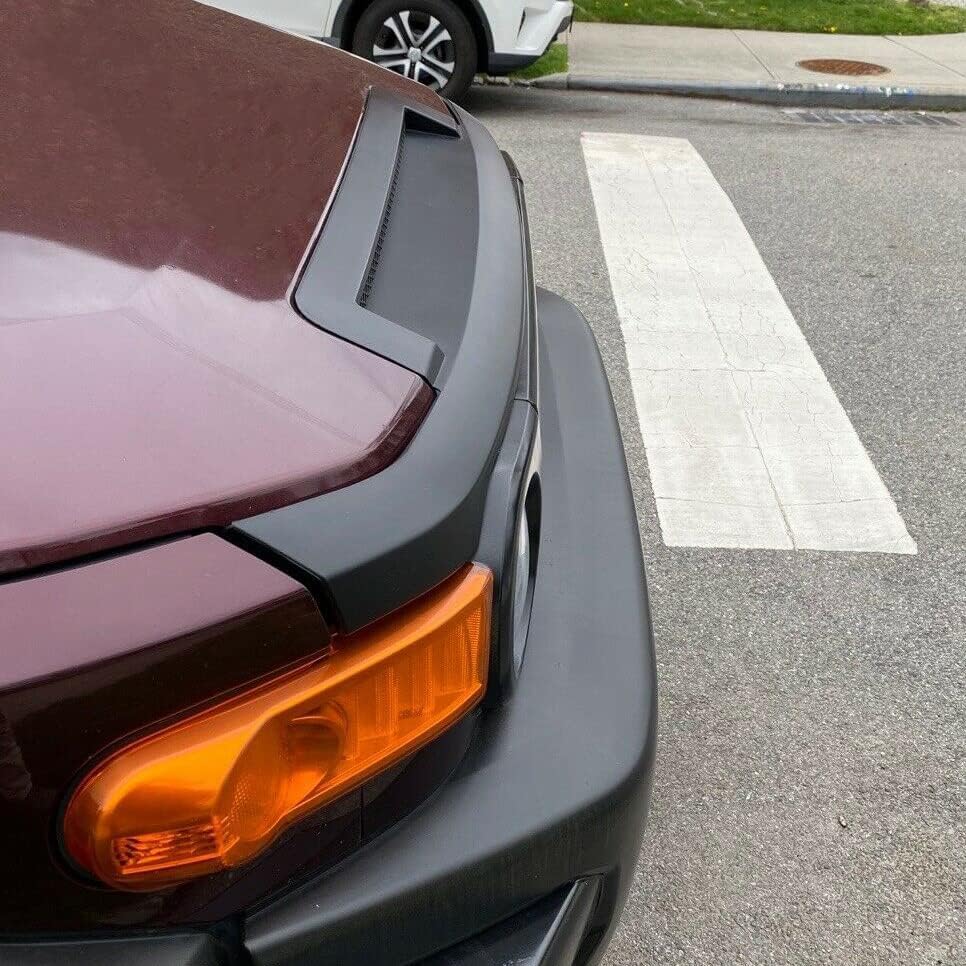 ECOTRIC Hood Molding Trim Compatible with 2007-2014 Toyota FJ Cruiser Replacement for TO1235102 7618035031C0