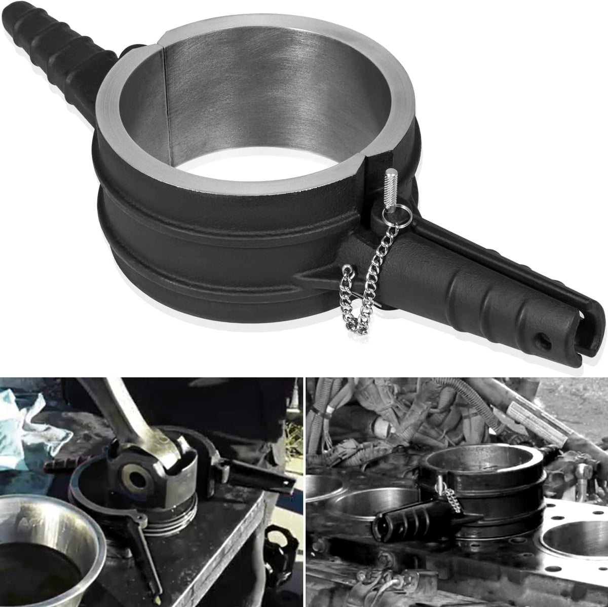 camoo 7040 piston ring compressor 5.4" bore alternative, main product view