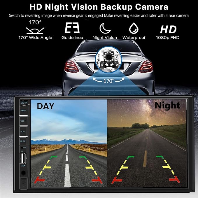 Naifay Double Din Car Stereo Compatible - Image 5