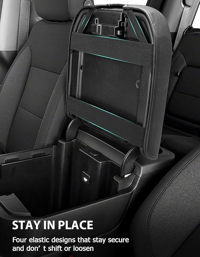 Center Console Cover for Chevy Silverado & GMC Sierra 1500 Accessories 2019-2025 - Image 6