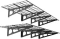 FLEXIMOUNTS 2-Pack 2x6ft Garage Shelving 24-inch-by-72-inch Wall Shelf Garage