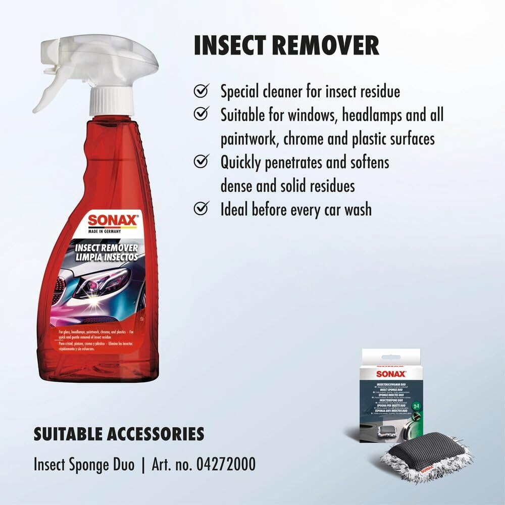 Sonax 533200-740 Insect Remover, 500ml (Non-Carb Compliant)
