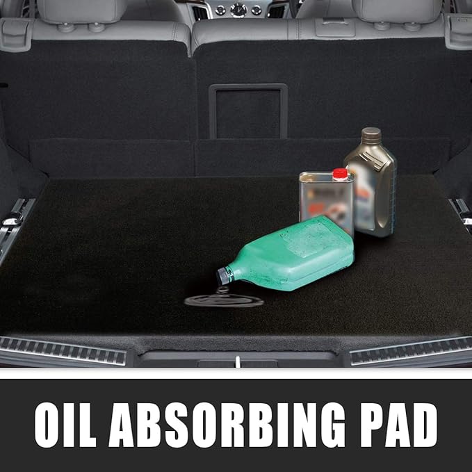 LINLA 61 x 39 in-Absorbent Oil Mat Contains Liquid Garage Floor Mat, Motorcycle - Image 5