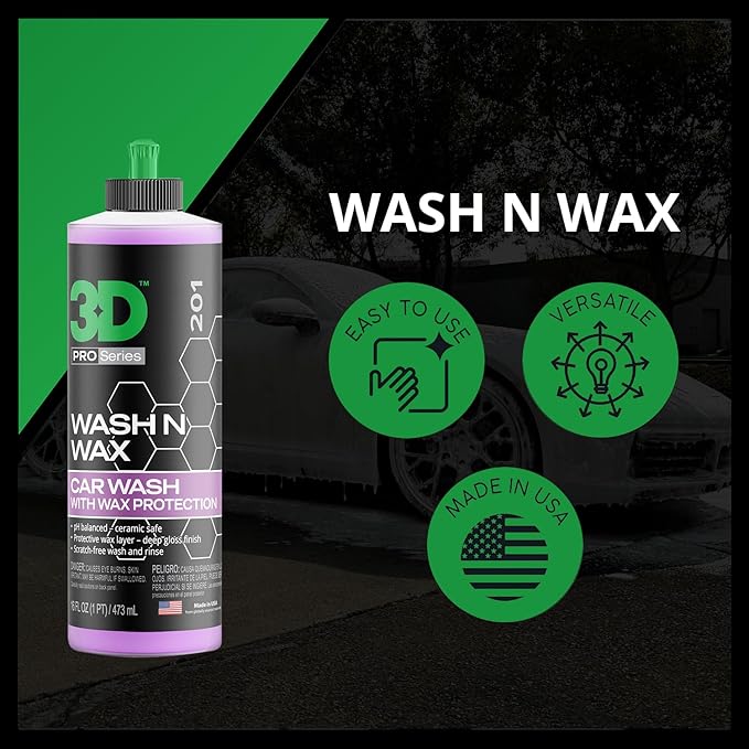 3D Wash N Wax Car Wash Soap - Image 4
