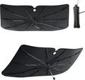 Windshield Sun Shade Umbrella, Portable Foldable, Spring Structure Wind Shield