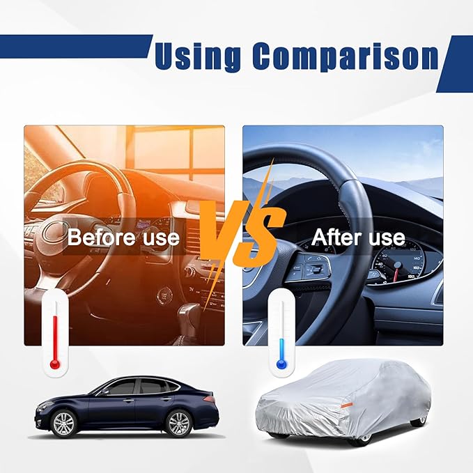 Kayme 6 Layers Car Cover Custom Fit - Image 5