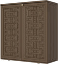 Storage Box Outdoor Caninet, Resin Indoor Storage Box Waterproof Outdoor