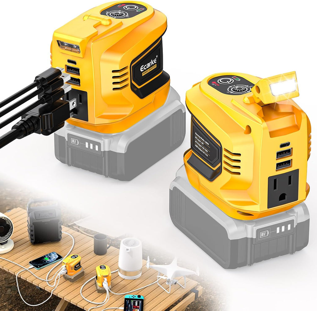 200W Portable Power Inverter Compatible