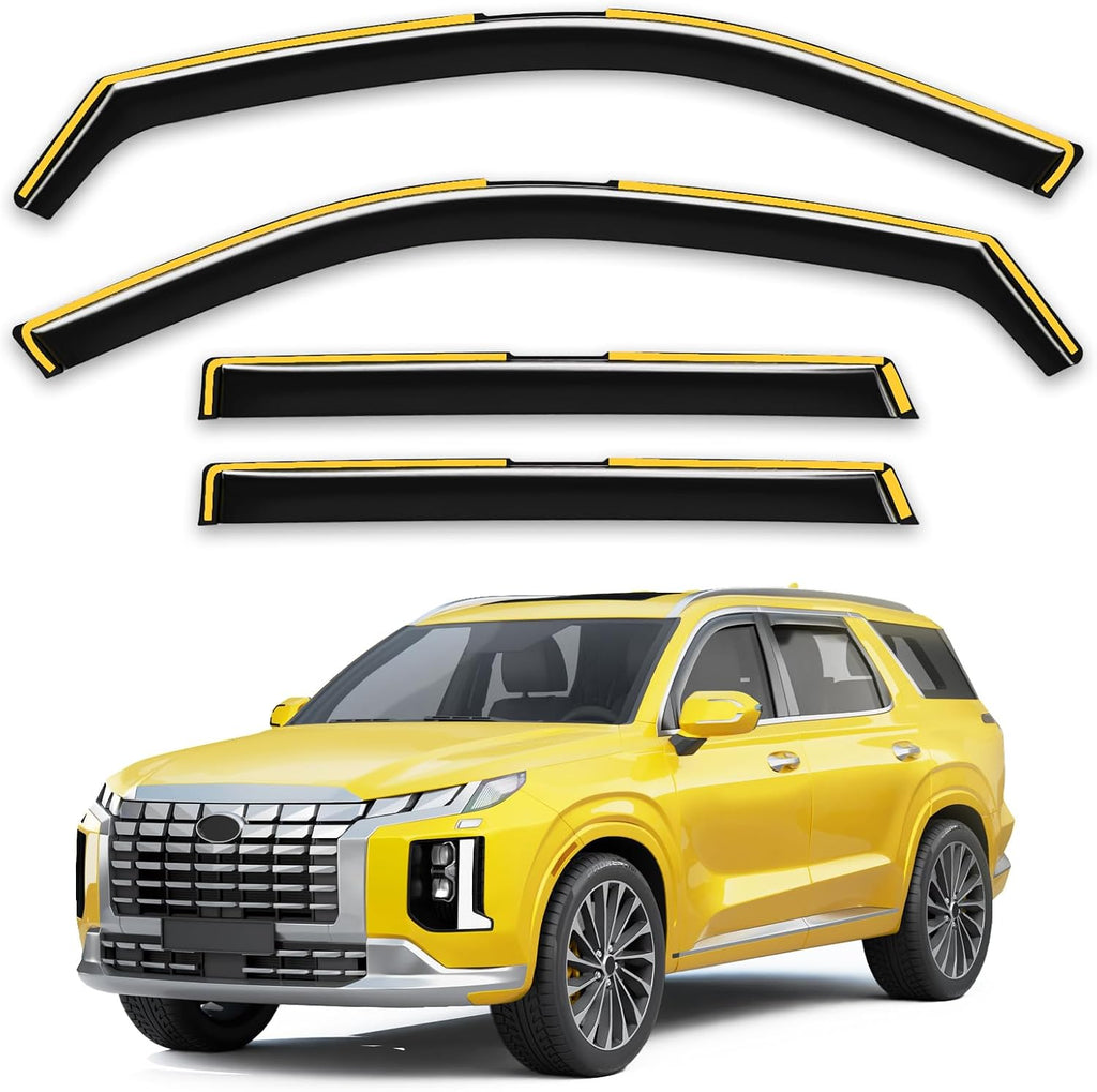 in-Channel Window Rain Guards Fit