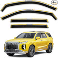 in-Channel Window Rain Guards Fit by Unknown