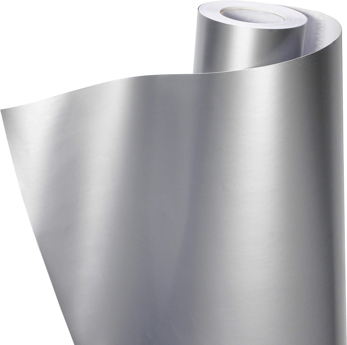 vvivid+ premium satin semi-gloss white aluminum adhesive vinyl, main product view