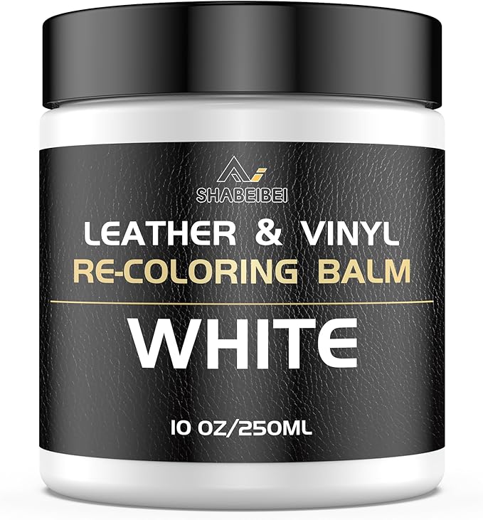 Leather Recoloring Balm, 10oz Leather Color Restorer Leather Repair Kit by SHABEIBEI