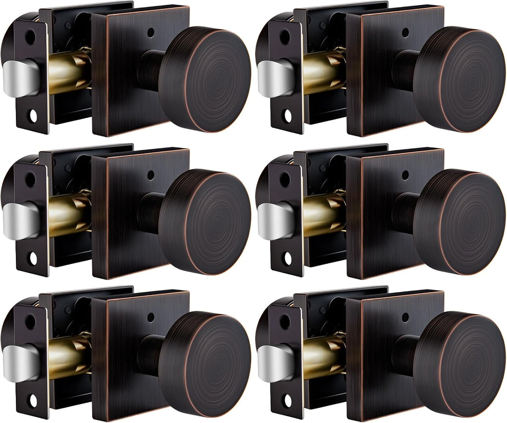goldenwarm oil rubbed bronze door knobs interior privacy, main product view