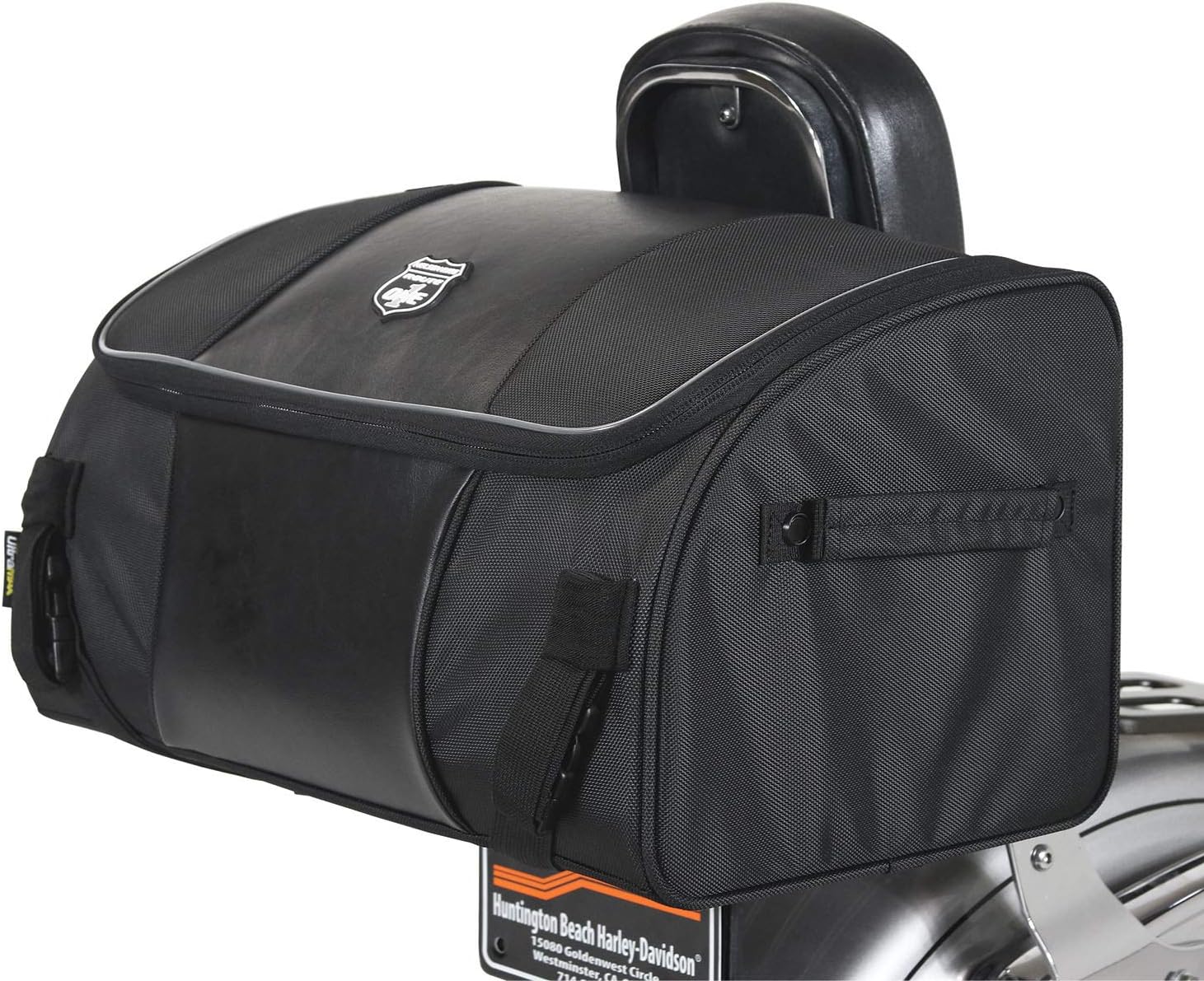 Nelson Rigg NR-250 Route 1 Traveler Lite Tour Trunk Bag, Harley Davidson Ultra, Indian Roadmaster, Honda Goldwing, Black