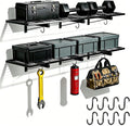 garage wall shelving, 46" × 12" wall mounted, main product view