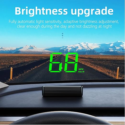 Head Up Display M2, HUD Projection Display Speed, Compact Body, Large Font - Image 4