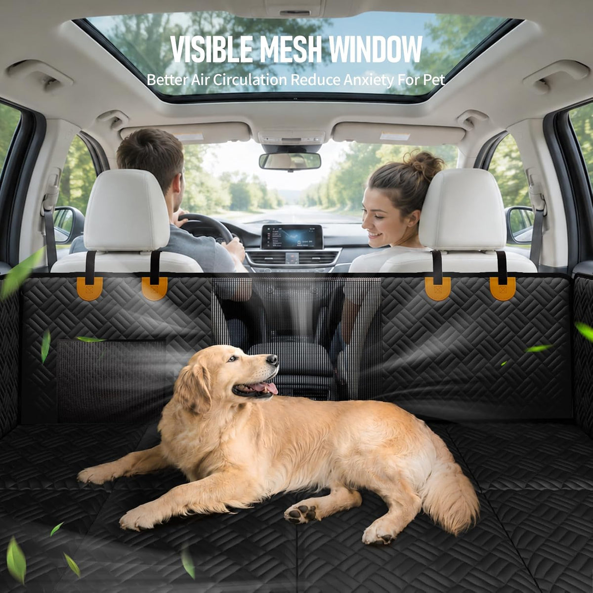 dog car seat cover for back seat, hard on a desk or shelf