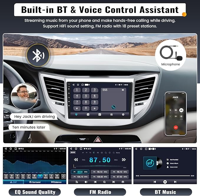 2G+64G 9 Inch Android Car Stereo - Image 5