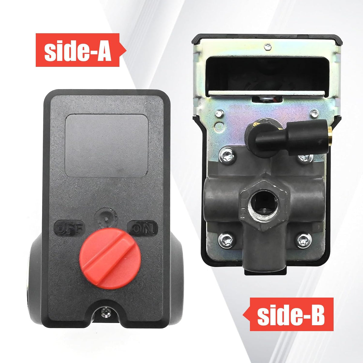 034-0184 26 a pressure switch air compressor 120/240 showing dimensions