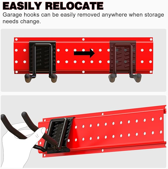 Garage Tool Organizer Wall Mount 49.5inch - Image 5