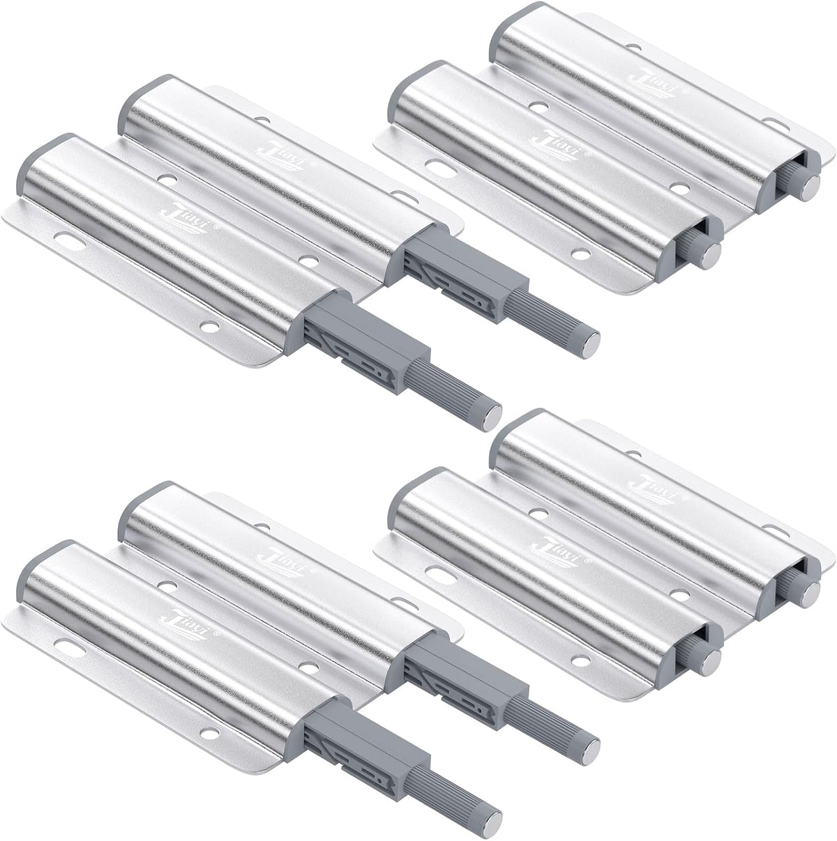 jiayi push catch metal heavy duty 4 pack, main product view