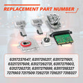 Left Xenon Ballast Bulb LED Module Diode Kit, Compatible with B-M-W 5 Series M5 528i 535i 550i xDrive 2011-2013 2.0L 3.0L, Xenon Ballast Control Module Replaces 63117237647 63117316217 63117271901